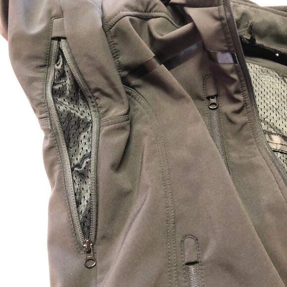 Joe Rocket Black Textile Fully Armored Motorcycle Jacket w/Removable Hood Small - Picture 8 of 14